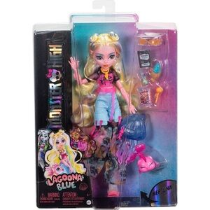 Monster High 12.7" Lagoona Blue Fashion Doll Blonde Hair/Green Eyes Pet Neptuna